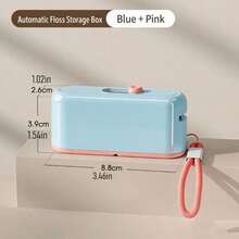 Automatic Pop-Up Portable Mini Dental Floss Pick Box, Ultra-Fine Floss Picks Storage Case For Home Use - Automatic Floss Dispenser - View 7