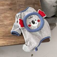 Pet Autumn New 3D Koala Four-Legged Outfit, Cute Soft Home Wear, Small Dog Teddy Bichon Schnauzer Anti-Cold Dog Clothes - Multicolor - View 9