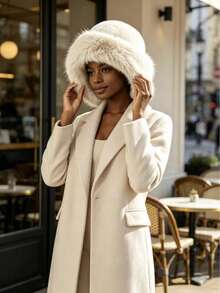 1/2 Pcs Women's Winter Hat With A Soft, Warm Fleece Lining, Perfect For Outdoor Activities In Winter. - A - View 8