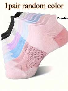 1/5/10 Pairs Women Compression Socks - Arch Support, Moisture Wicking, Warm Low Cut Ankle Socks Suitable For Sports & Casual - Multicolor - View 7