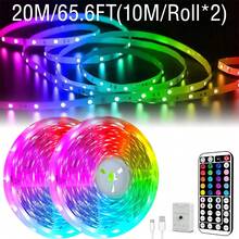3.28FT-98.4FT RGB LED Strip Lights, Color Changing With 44-Key Remote Control, Dimmable, Cuttable Flexible Lighting For Bedroom, TV Backlight, Gaming Room And Home Decor - Multi-color light - View 12