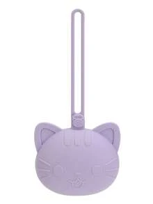 PopLittleOne 1pc Cartoon Cat Shaped Baby Silicone Pacifier Holder Portable Pacifier Storage Case Soft Soother Container Infant Daily Use Nipple Accessories - Multicolor - View 12