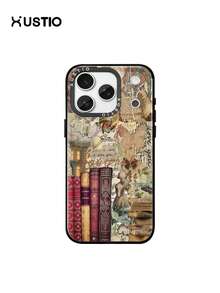 1pc Book Collage Girl Butterfly Planet Cloud Pattern Transparent Anti-Drop TPU Phone Case, Camera Bump Protection Cover, Suitable As Holiday Gift For Partner And Friends, Compatible With Apple XS/XS Max/XR/11/12/13/14/15/16 Pro/Pro Max/14/15 Plus/17/16 Pro Max - Multicolor - View 6