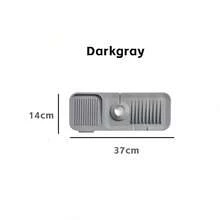 1pc Absorbent Kitchen Faucet Drip Tray, Waterproof Splash Guard Countertop Water Collector, Kitchen Sink & Bathroom Vanity Protector, Multi-Purpose Sponge & Soap Storage Mat, Halloween Home Essential - A - View 26