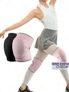 Thick Textured EVA Foam Knee Pads, Suitable For Yoga, Tennis, Dance, Hiking, Cycling And Other Sports, Breathable And Lightweight Design. - Multicolor - View 3