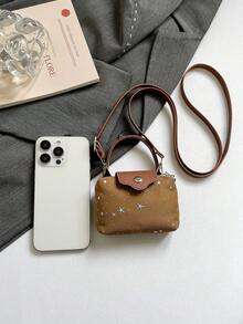 Women's Shoulder Crossbody Bag – Elegant Fashionable Luxury Style, Exquisite Design, Multi-Compartment Functional, Versatile For Commuting And Casual Wear, Best Gift Choice For Women, Effortlessly Elevate Daily Outfit Style - Brown - View 3