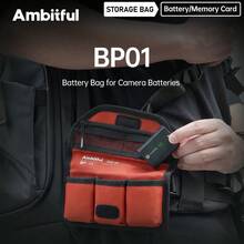 Ambitful BP01-A Battery Storage Carrying Bag, Portable Storage Box, Suitable For NP-F Batteries, Chargers And Photography Accessories - View 3