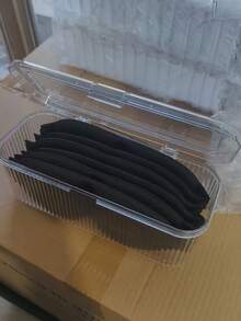 10/8/5/3/1件 3D 凹陷式睡眠眼罩，遮光夜用睡眠眼罩，柔軟舒適遮光眼罩，適用旅行、瑜伽、小睡，黑色，節日禮物 - 黑色 - 查看 12