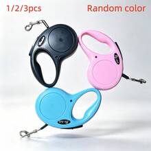 10ft Retractable Pet Leash, Durable ABS Material Automatic Retractable Leash, Suitable For Small And Medium Dogs And Cats, Ideal For Daily Walks, Park Play And Outdoor Training, Free Extension And Retraction, 360 Degree Anti-Tangle Design - Yellow - View 1