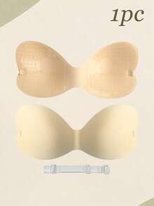 1 Pair Invisible Silicone Nipple Covers, Self-Adhesive Breast Pads, Suitable For Dresses And Wedding Gowns - Multicolor - View 13