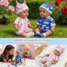 1 Set Of Summer Doll Clothes With Socks, Suitable For 14-18 Inch Dolls, Flamingo And Dinosaur Patterns, Unique And Novel, Meets Children's Preferences - Multicolor - View 6