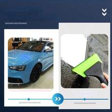 1PC Auto Tools Window Tints Plastic Wrap Vinyl Glass Water Wiper Film Scraper Squeegee Auto Install Household Cleaning Tool - A - View 5