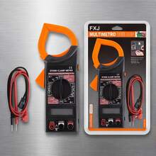 DT266 Smart Digital Clamp Meter With Auto-Ranging For Voltage And Resistance Measurement And Live Wire Detection - DT266 Digital Multimeter - View 6
