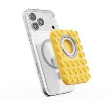 1pc Magsafe 2-In-1 Silicone Magnetic Phone Stand, Hands-Free Bracket For Live Streaming - Multicolor - View 14