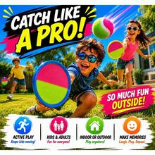 1 SET Kids Suction Cup Sticky Ball Toy, Children's Ball Game Toy, Beach Toy, Sticky Ball, 2 Paddles + 1 Ball Set, Multiple Colors, Indoor And Outdoor Play, Parent-Child Interactive Toy, Halloween, Christmas, Back To School Gift - Multicolor - View 5