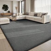 EDIMENS Rugs Living Room Large 160x230, Grey Rug For Bedroom Washable Area Rugs Anti Slip Fluffy Rug Shaggy Cream Carpets Extra Large Rugs For Living Room, Home Decor - Dark Grey - View 10
