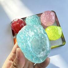 1pc Coconut Oil Bead Handmade Squeeze Ball Stress Relief Toy - 彩色 - 查看 4