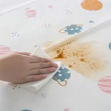1pc 60*180cm Random Style Multi-Functional Refrigerator Dust Cover With Pocket, Fabric Appliance Top Cover, Modern Decorative Storage Organizer For Home And Kitchen Use - Multicolor - View 7