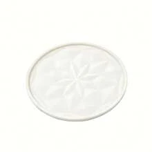 1/2/6入白色矽膠杯墊，防滑菱格紋，可水洗，適用於汽車、辦公室與居家使用 - 白色 - 查看 7