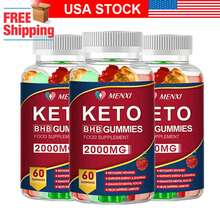 High Demand!3 Packs Keto ACV BHB Gummies For Fat Burn Weight Loss Detox Keto Diet Gummies.Women Daily Nutrient Support - 75ml - View 1