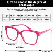 1pc Fashionable Women's Reading Glasses, Popular Candy Color, Youthful Appearance, Comfortable Spring Temple, Daily/Work/Essential Women's Reading Glasses - Rainbow - View 4