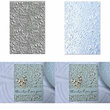 3-D Textured Impressions Embossing Folder Lacey By Kath Breen 665324 - As Pic - View 1