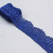 3/5英吋親膚蕾絲緞帶 3cm花卉扇形蕾絲飾邊 柔軟透氣鉤編蕾絲緞帶 適用內衣文胸洋裝縫製 DIY衣飾配件 婚禮裝飾邊飾 多色刺繡蕾絲緞帶 手作材料 - 多色A - 查看 6