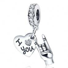 1pc S925 Sterling Silver Lifestyle Charm Bead, Crown, Heart Gesture, Commemorative Plaque, Teapot Coffee Cat Multiple Styles, Colorful Zirconia Enamel Exquisite Details, Comes With Gift Box, Suitable For Bracelet Necklace, Handmade DIY Jewelry, Daily Gentle Gift Accessory - Multicolor - View 18