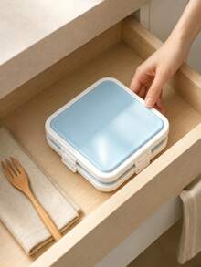 Sandwich Toast Bento Box, Portable Outdoor Lunch Box, Suitable For Students And Office Workers, Home Use, Back To School Season - Multicolor - View 10