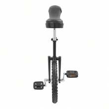 DYNAMI Unicycle With Excellent Steel Frame,Leakproof Tire,Adjustable Height,Curved PU Seat,Mute Bearing,Anti-Slip Designs,For Outdoor Sports Fitness Exercise[A Good Gift For Family And Friends] - Black - View 1