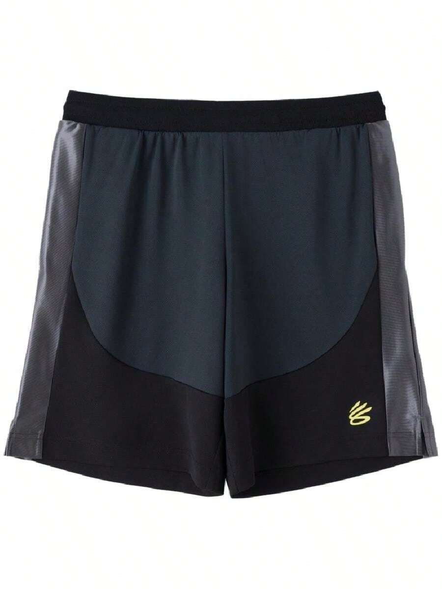 Under Armour Men's Summer New Running Fitness Training Casual Sports Shorts 6009771-016 - Black - View 1