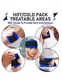 Gel Ice Pack, Soft Reusable Hot & Cold Compress, Relieves Joint And Muscle Pain, Flexible Relief For Shoulder, Back, Knee, Neck And Ankle Injuries - Multiple Specifications - View 4