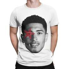 Bellingham's Big Head T-Shirt für Herren und Damen, Fußball lustige T-Shirts, Kurzarm Rundhals T-Shirt, 100% Baumwolle, Große Größen Kleidung. WVIR - 4 - Übersicht 2