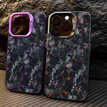Funda de teléfono con patrón de fibra de carbono forjada para iPhone 16 15 14 13 12 11 Pro Max XS X XR 7 8 Plus Mini SE 2020 2022 Bumper RGSI - 7 - Ver 3