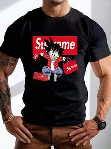 Men T-Shirts - Black - View 7