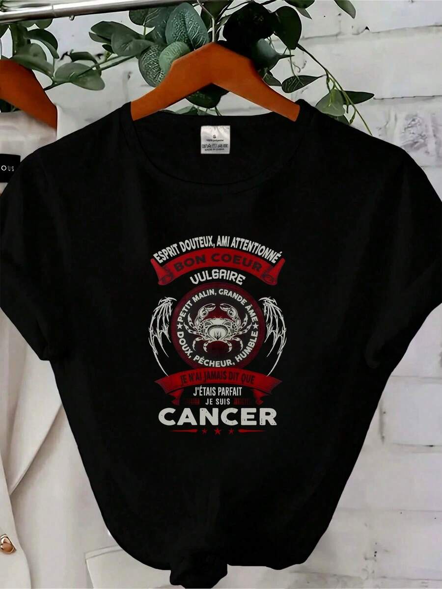Women T-Shirts - 黑色 - 查看 1