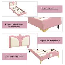 Bed Bases & Foundations - Pink - View 5