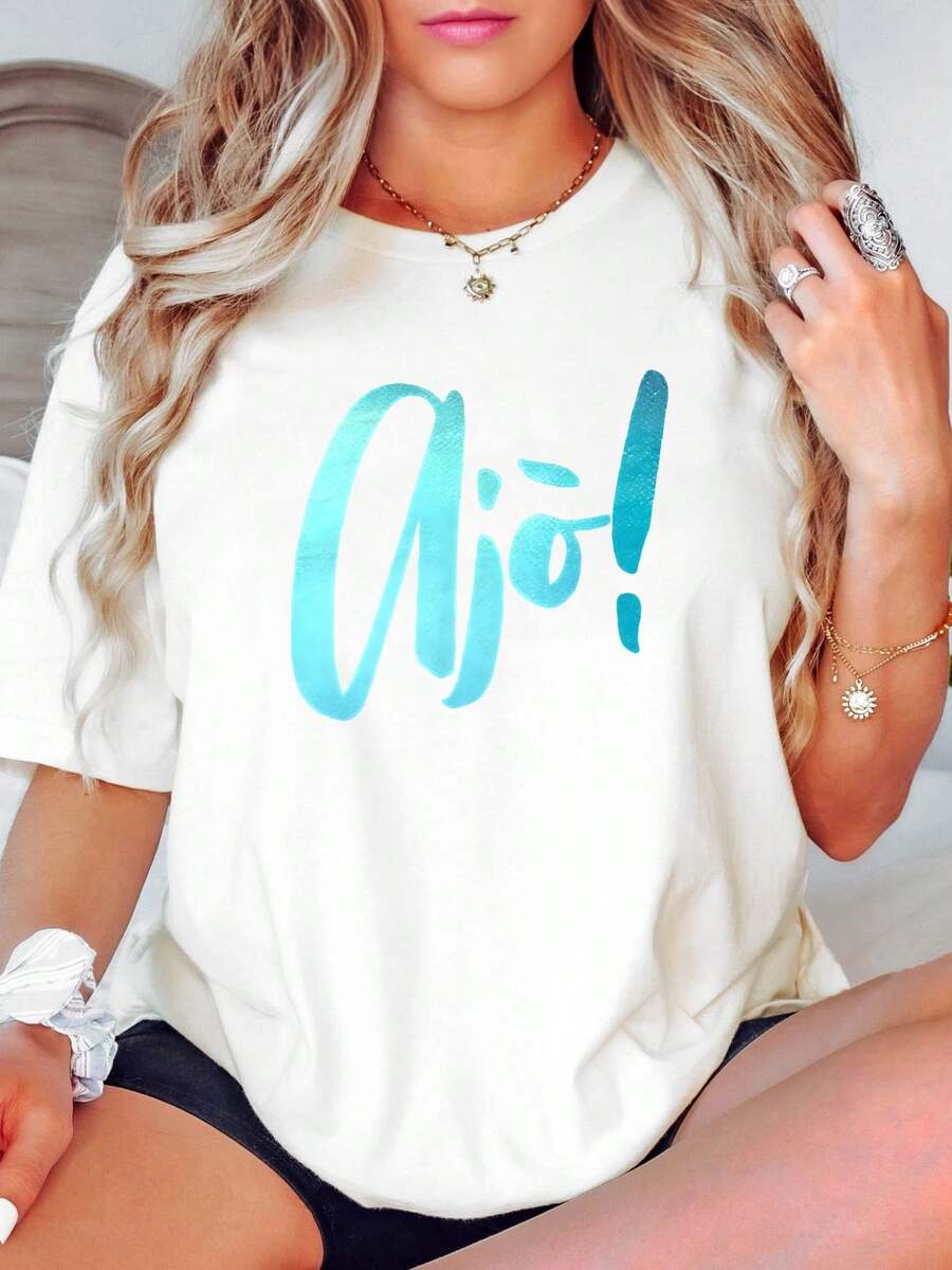 Women T-Shirts - 白色 - 查看 1