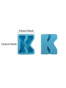 Silicone Letter Molds For DIY Resin Crafts - Letter A To Z Molds, Reusable, Heat Resistant, Soft And Easy To Demold, Suitable For Candle Making And Desktop Decor Accessories - Letter Silicone Mold - View 29