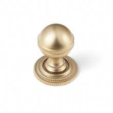 2pcs Vintage Distressed Bronze & Brushed Gold Round Ball Cabinet Pulls, Decorative Drawer Knobs With Grooved Middle Ring And Beaded Layered Round Base, Retro Luxury Furniture Hardware For Kitchen Cabinets, Wardrobes, Dressers, Closet Doors - Single-hole Washer - View 12
