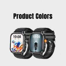 ZhiKexing 1.83 吋 HD 螢幕智慧運動手錶，附手電筒、藍牙通話、多種運動模式、久坐提醒，適合送給朋友與情侶的禮物，兼容 Android 與 iOS - 查看 8