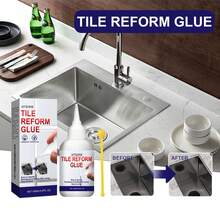 150ML Tile Gap Repair Glue, Waterproof & Mold-Proof Tile Joint Repair Paste, Stain-Resistant & Easy-To-Clean Tile Gap Filler, Suitable For Bathroom, Kitchen, Balcony, Floor, Wall Ceramic Tile Sealant - Tile Adhesive - View 5