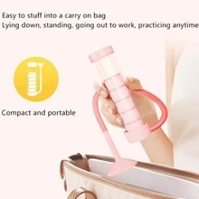 1pc Breathing Dumbbell Abdominal Breathing Trainer, Core Workout Fitness Equipment, Home Exercise Gear, Waist Training Fitness Accessory, Portable Lung Capacity Training Tool, Yoga Running Workout, Suitable For Adults, Compact Design, No Battery Required - Multicolor - View 6