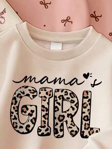 Random 4pcs/1pc Women's Casual Letter Print Crew Neck Sweatshirt, Streetwear, Autumn/Winter - Multicolor - View 3