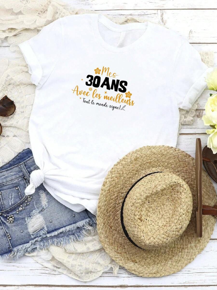 Women T-Shirts - 白色 - 查看 1