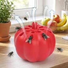 1pc Reusable Transparent Pumpkin Fly Trap, Suitable For Home Kitchen Surfaces And Outdoor Orchards, Effective Pest Control, Practical Pest Control Tool, Essential For Outdoor, Travel, Camping, Home Supplies, Kitchen Supplies, Gift For Women, Gift For Men, Gift For Mother, Gift For Father, Gift For Grandfather, Gift For Grandmother - Multicolor - View 3