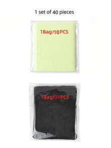 Bright & Dark Film Combination Set, Multiple Sizes Available, Deepen Fabric Color, Brighten Black/White Clothing, Color Fixing, Suitable For Home And Commercial Use, Large Size Options - Bagged Whitening + Blackening - View 17