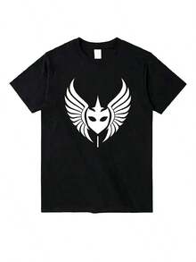 High Quality Summer Bakugo Katsuki Printed Women's Oversized Cotton Graphic T-Shirt Casual Streetwear Birthday NYE Top - 升級款黑色5 - 查看 1