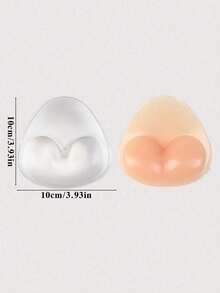 Women's Silicone Bikini Inserts, Lingerie Accessories, Thin And Lightweight Push-Up, Naturally Lifts And Shapes Breasts Into A Rounded Contour, Suitable For Vacation, Beach And Daily Commute - Multicolor - View 7