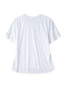Columbia Men's & Women's Stealth Spring™ SS Tee Lightweight Comfortable Casual Sports Commute Short Sleeve AE1950100 - White - View 5